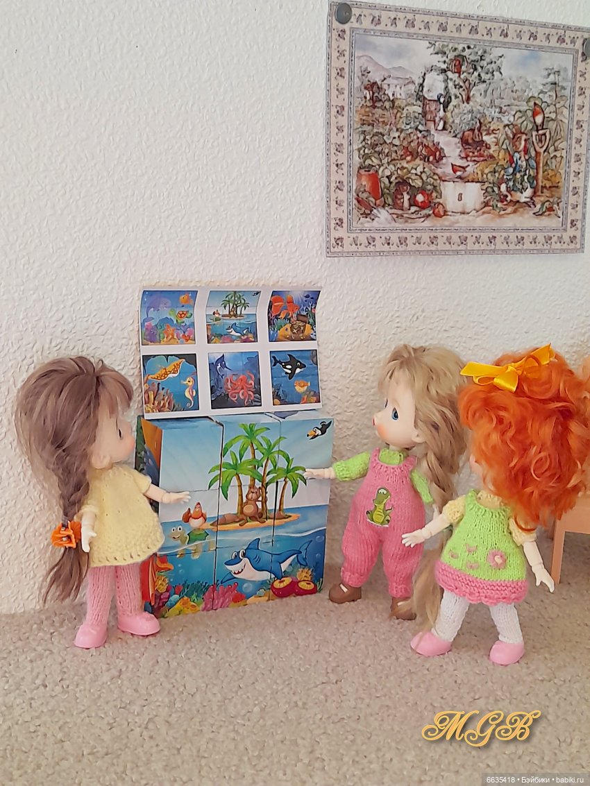 Кубики — Куклы Baboliy (Баболи