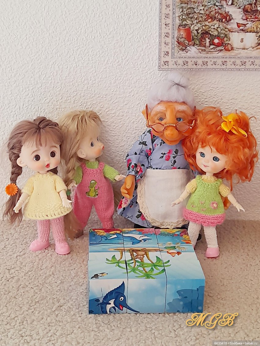 Кубики — Куклы Baboliy (Баболи