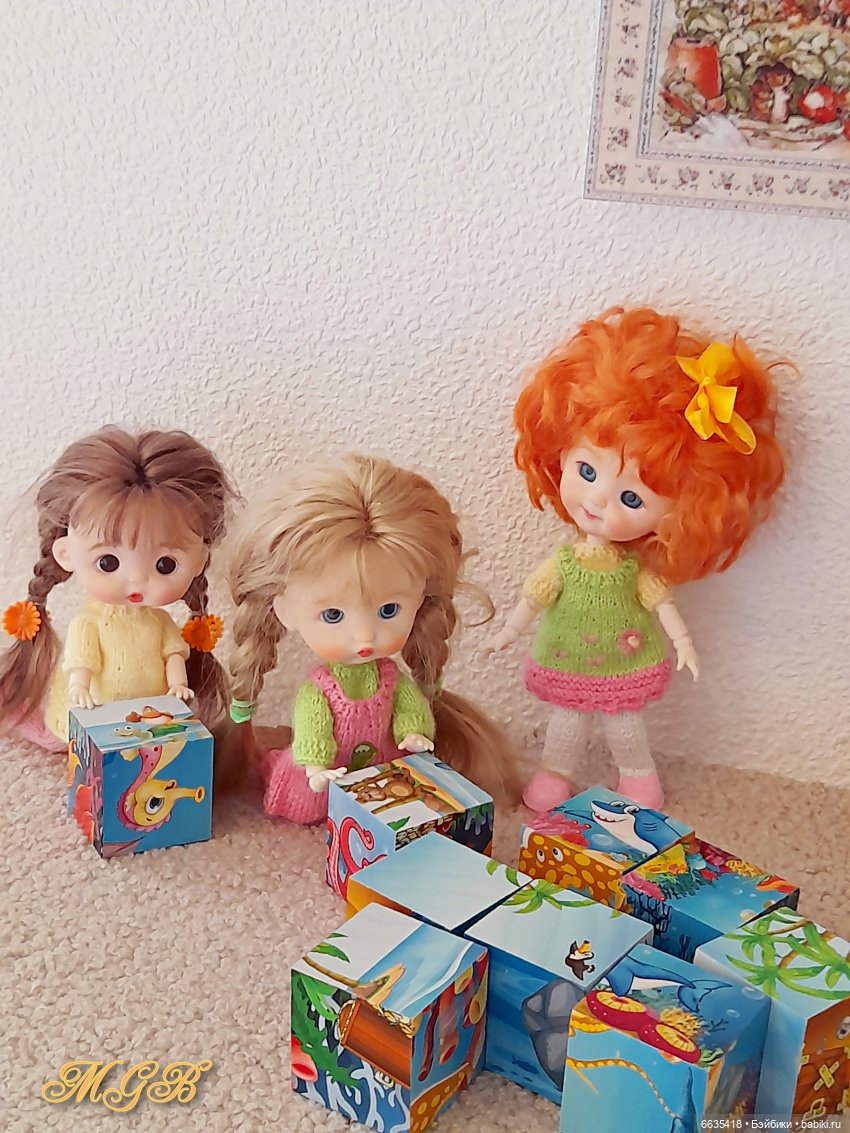 Кубики — Куклы Baboliy (Баболи