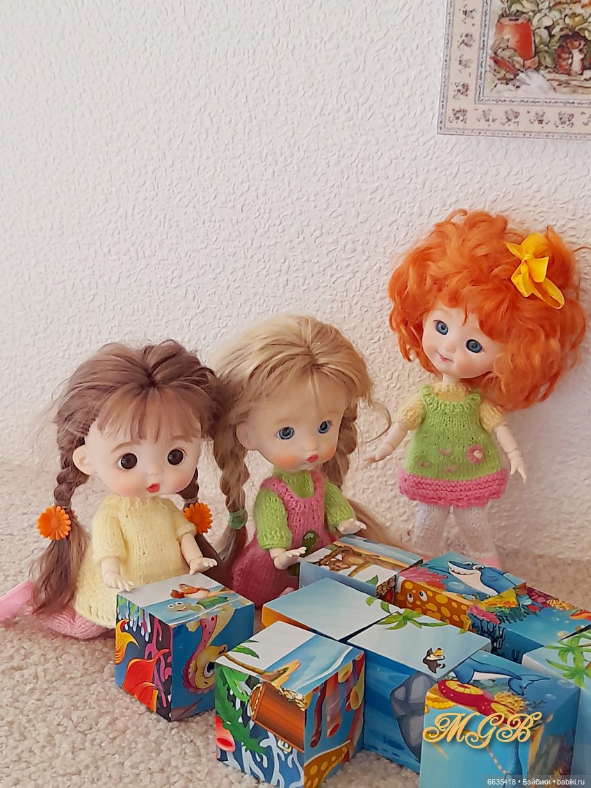 Кубики — Куклы Baboliy (Баболи
