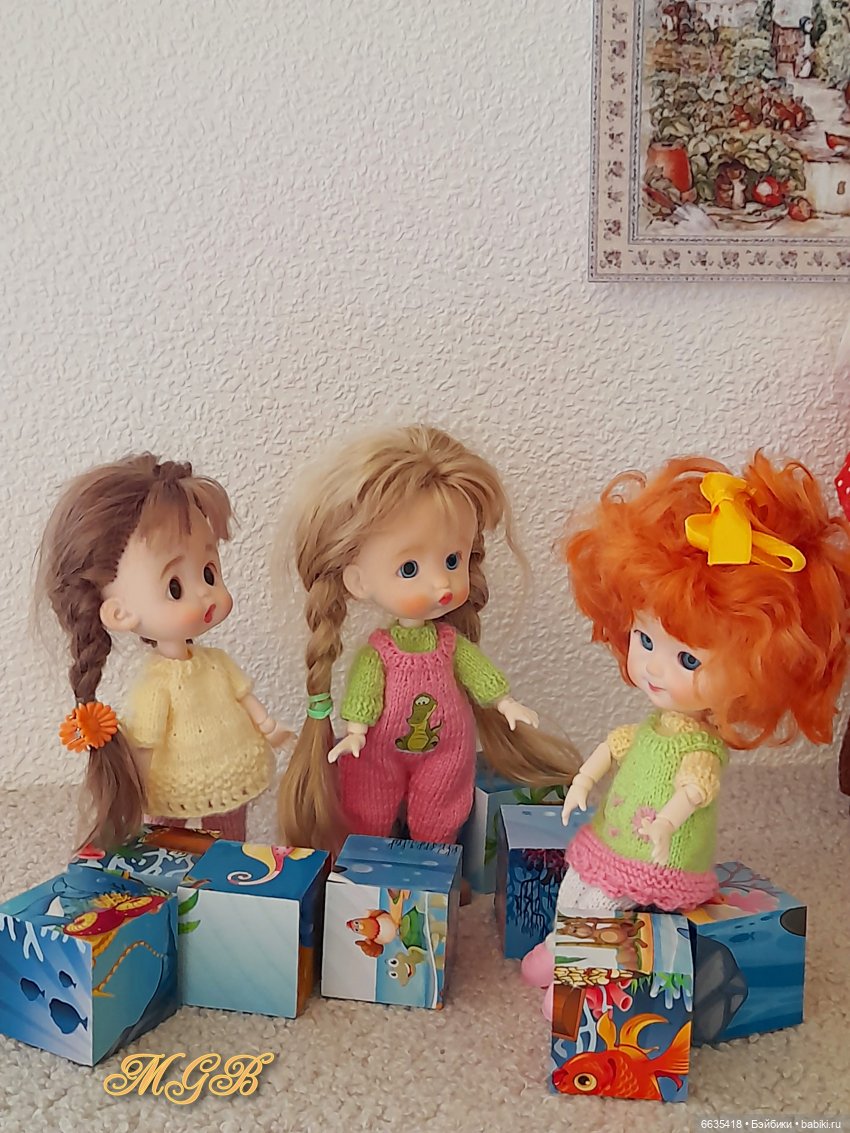 Кубики — Куклы Baboliy (Баболи