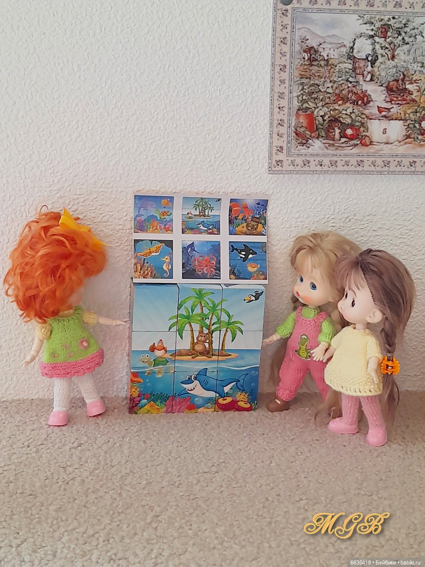 Кубики — Куклы Baboliy (Баболи