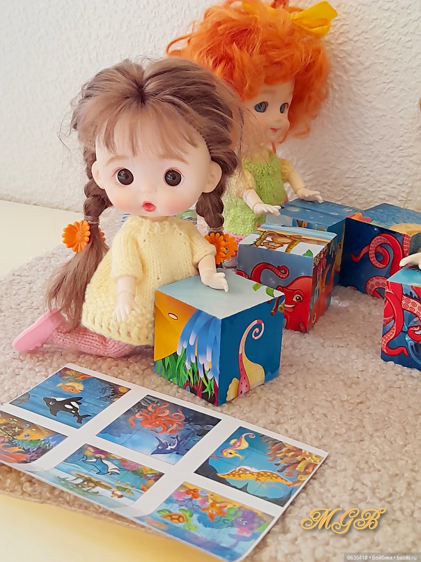 Кубики — Куклы Baboliy (Баболи