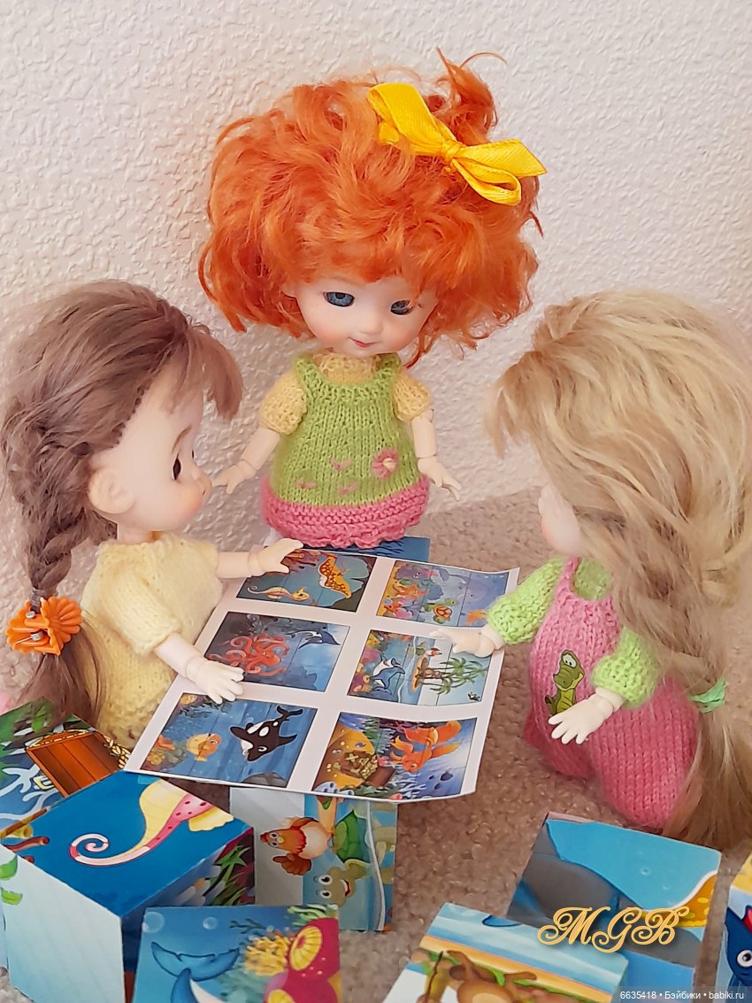 Кубики — Куклы Baboliy (Баболи