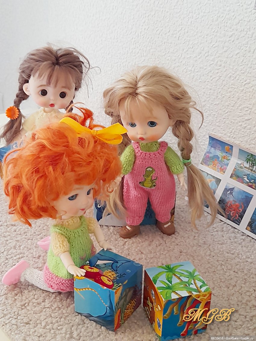 Кубики — Куклы Baboliy (Баболи