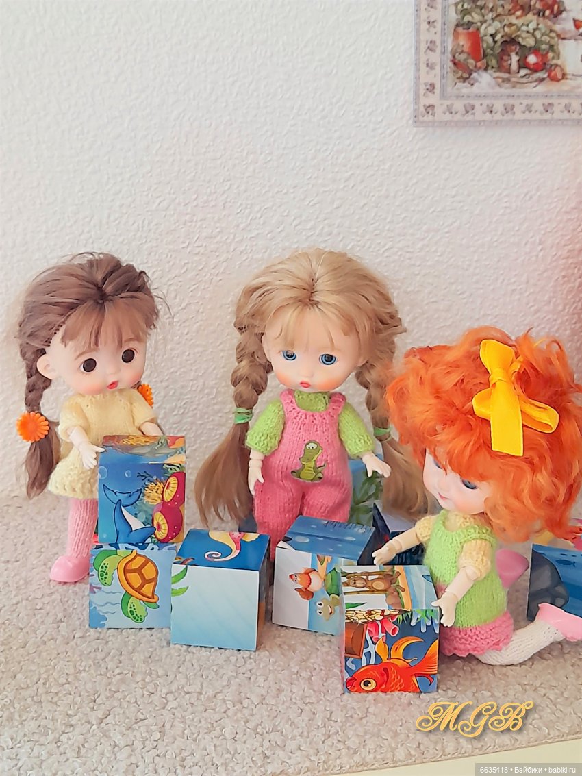 Кубики — Куклы Baboliy (Баболи