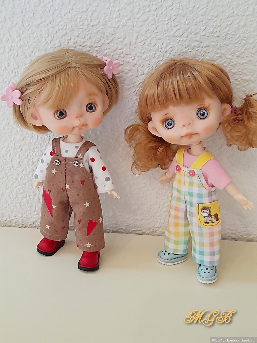 Мои маленькие «модницы»… | Бэйбики Мои маленькие «модницы»… — Куклы и тела Obitsu 11 (Ob11): гибриды