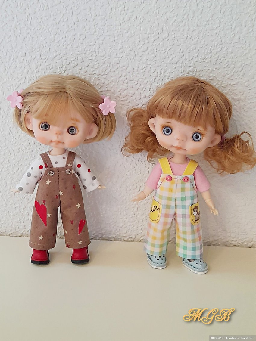 Мои маленькие «модницы»… | Бэйбики Мои маленькие «модницы»… — Куклы и тела Obitsu 11 (Ob11): гибриды