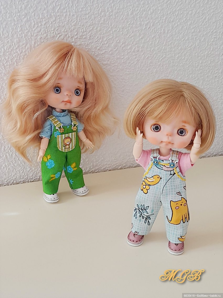 Об одежде, которую носят мои куклы