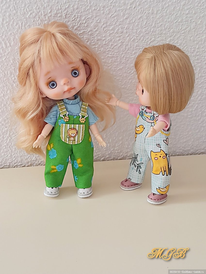 Об одежде, которую носят мои куклы