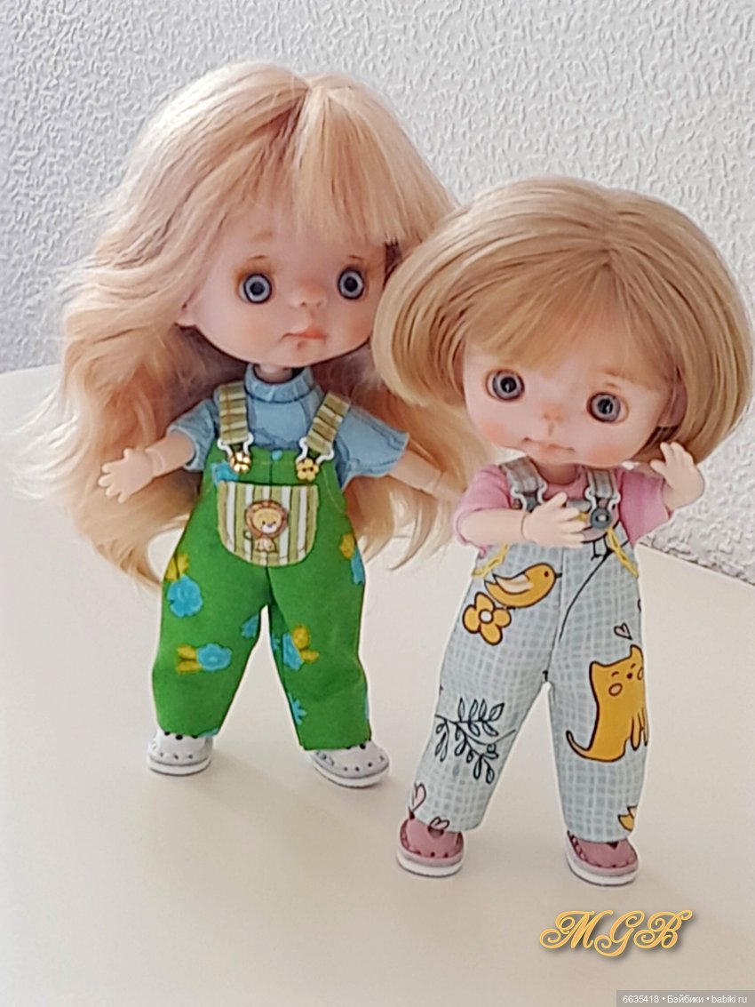 Об одежде, которую носят мои куклы