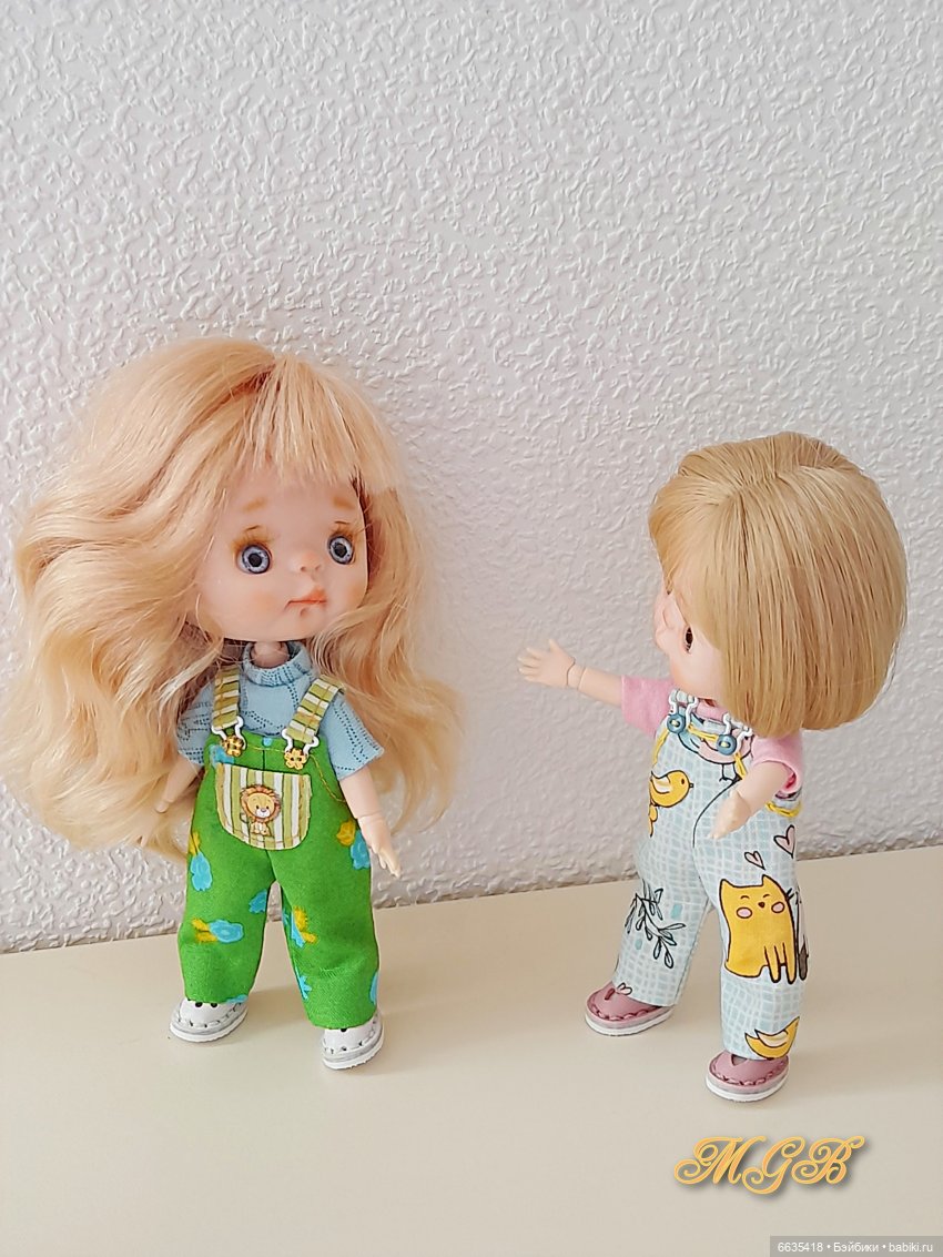 Об одежде, которую носят мои куклы
