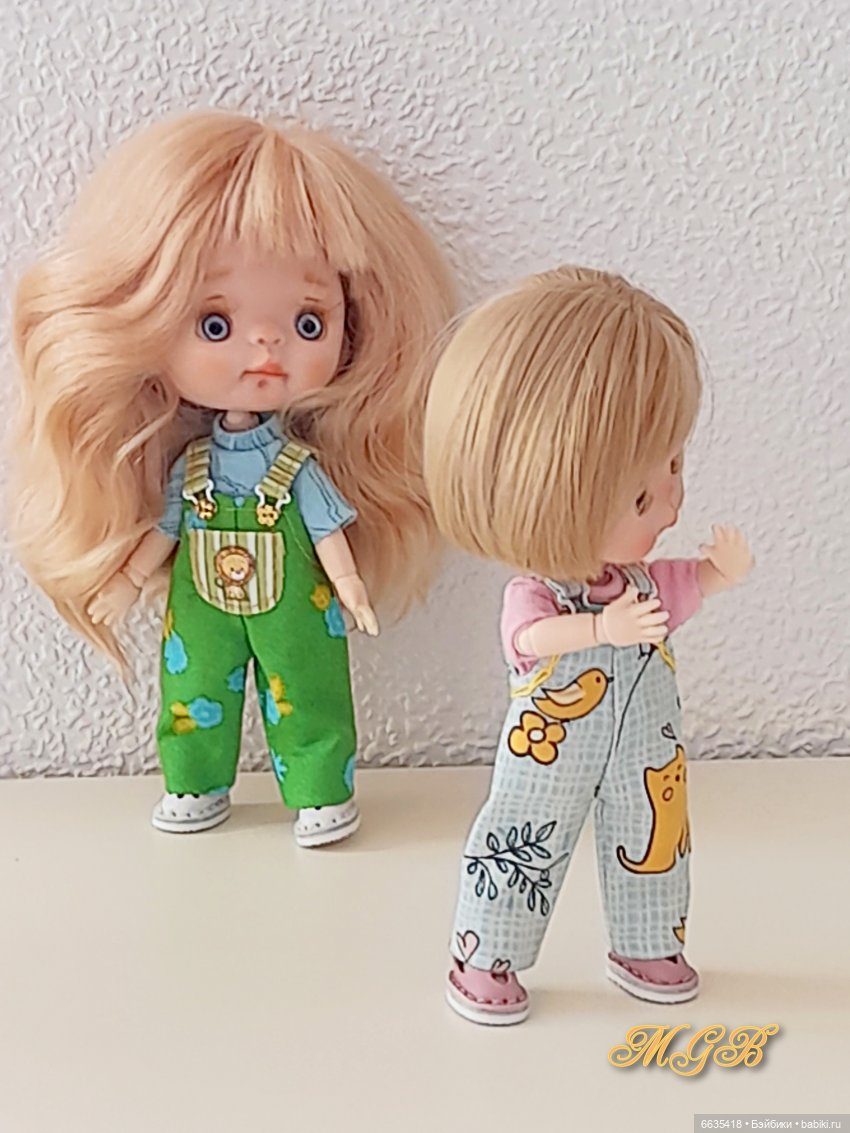 Об одежде, которую носят мои куклы