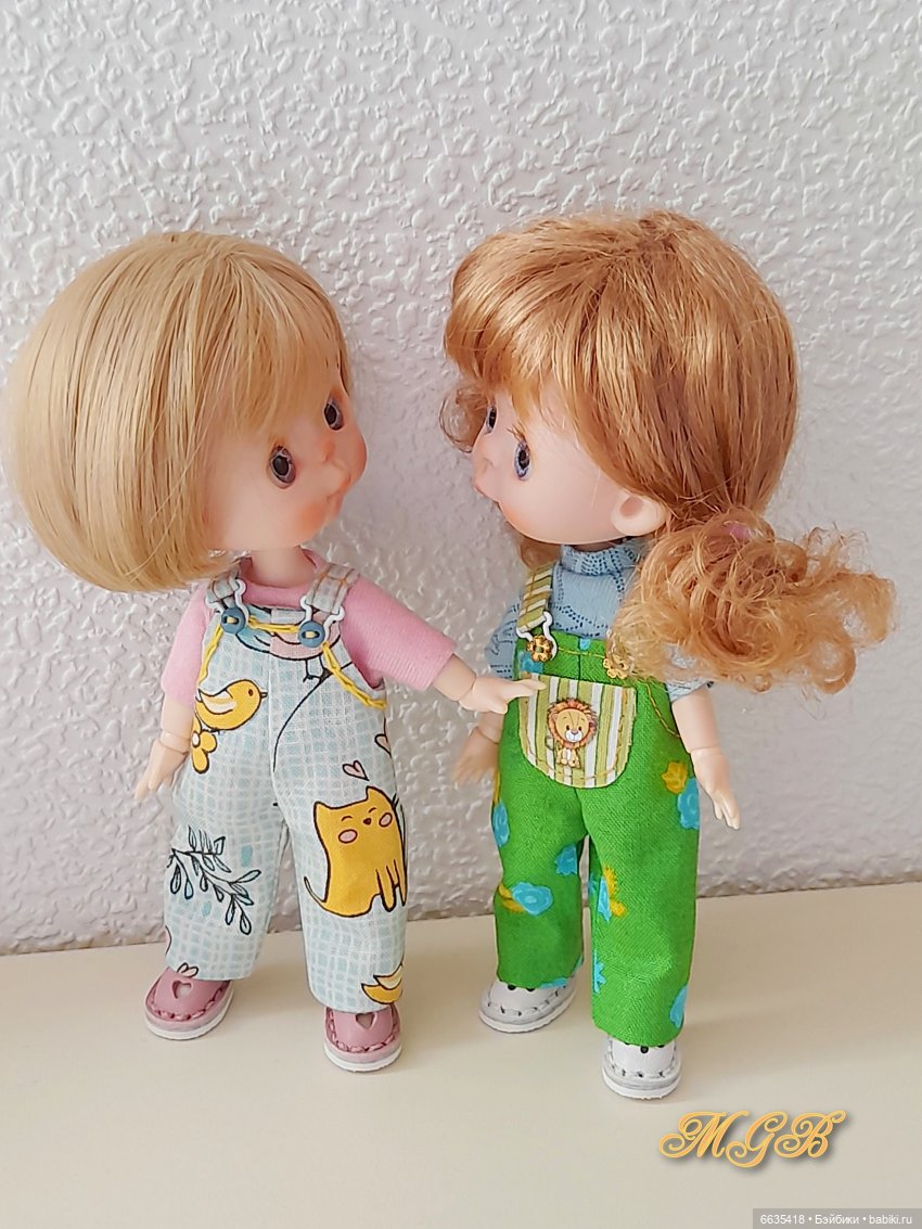 Об одежде, которую носят мои куклы