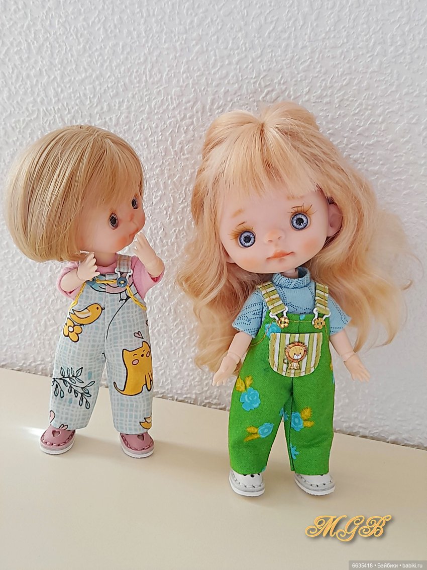 Об одежде, которую носят мои куклы