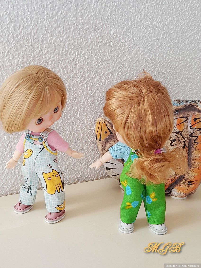 Об одежде, которую носят мои куклы