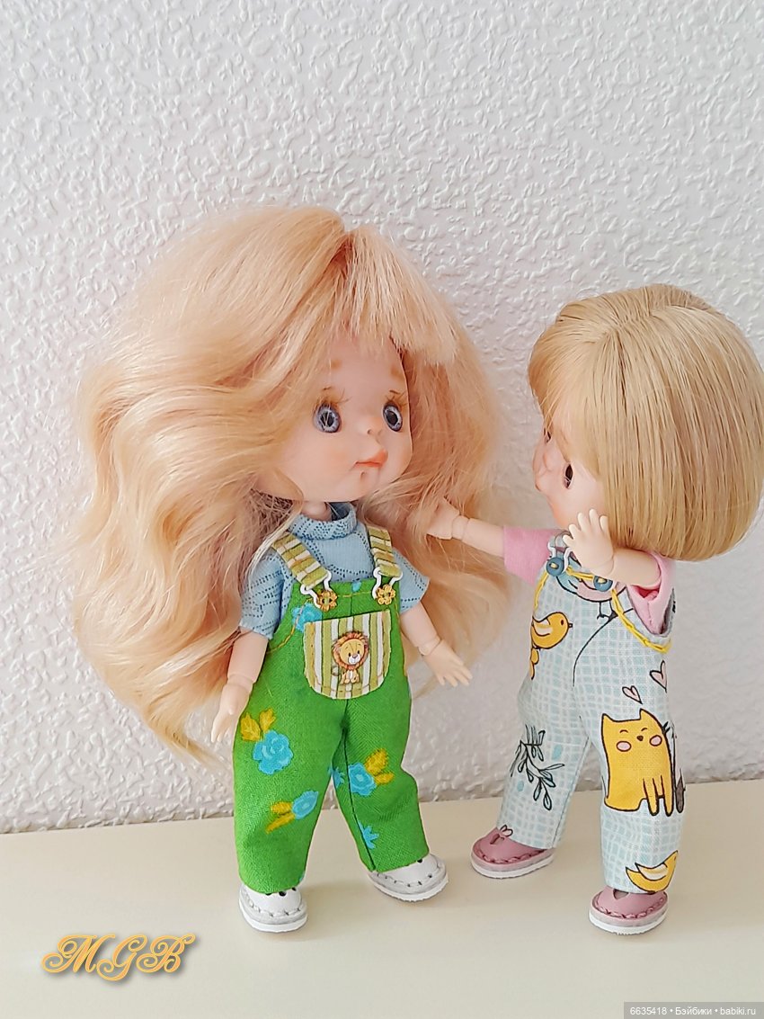 Об одежде, которую носят мои куклы