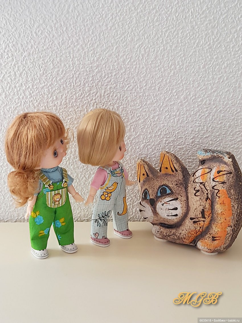 Об одежде, которую носят мои куклы