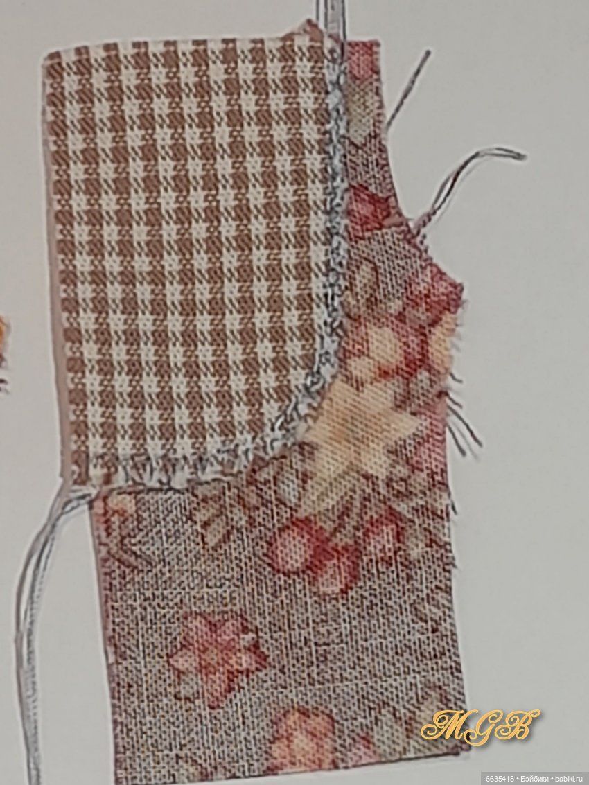 МК «Комбинезончики с карманами с подкройным бочком для кукол Обитсу 11». Часть 1