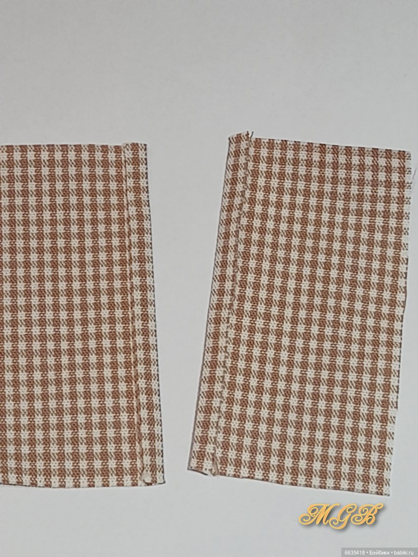 МК «Комбинезончики с карманами с подкройным бочком для кукол Обитсу 11». Часть 1