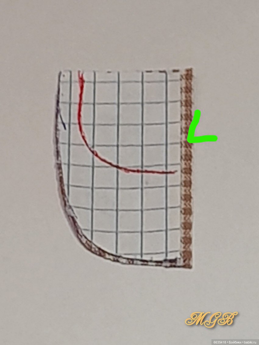 МК «Комбинезончики с карманами с подкройным бочком для кукол Обитсу 11». Часть 1 (фото 9)