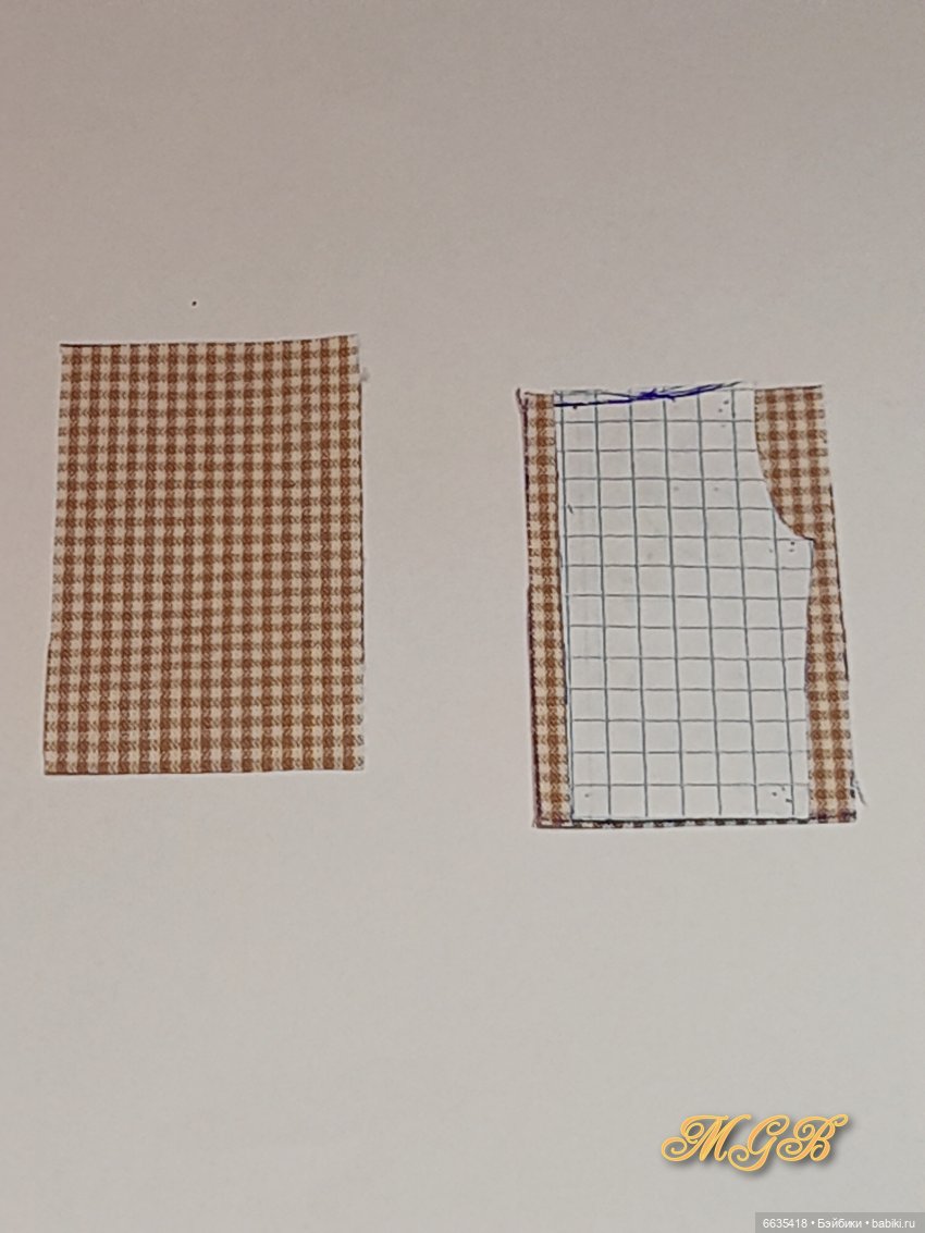 МК «Комбинезончики с карманами с подкройным бочком для кукол Обитсу 11». Часть 1