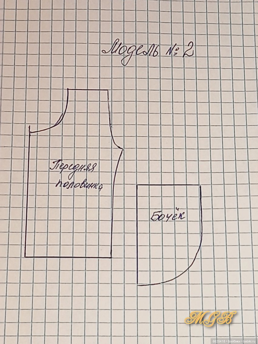МК «Комбинезончики с карманами с подкройным бочком для кукол Обитсу 11». Часть 2 (фото 3)
