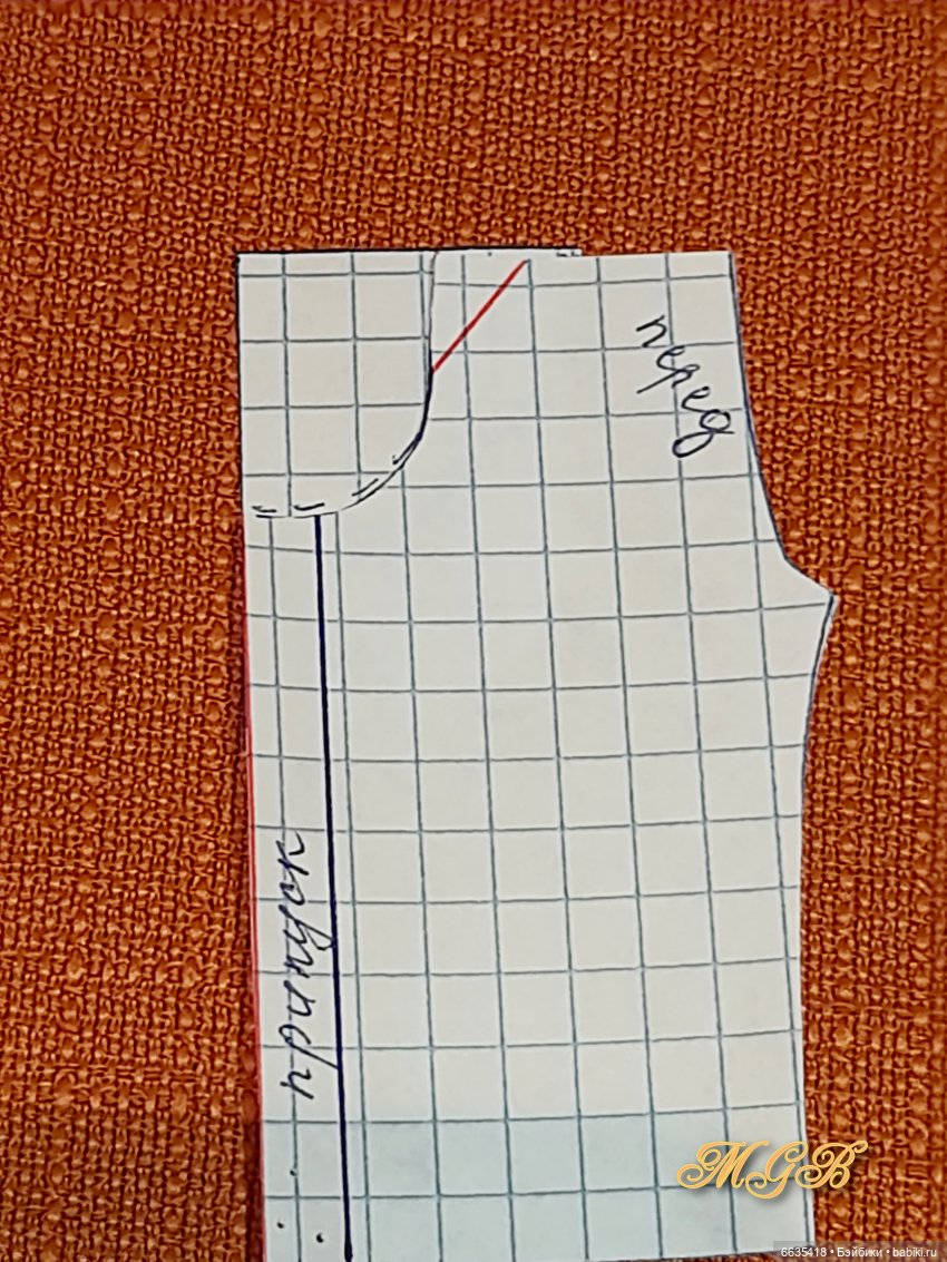 МК « Как создать выкройку изделия с карманами с подкройным бочком для куклы любого формата»