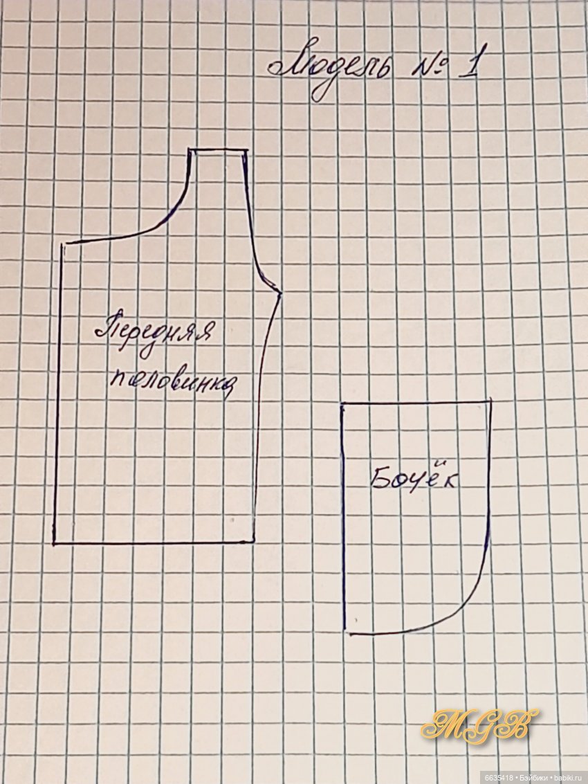 МК «Комбинезончики с карманами с подкройным бочком для кукол Обитсу 11». Часть 2 (фото 2)