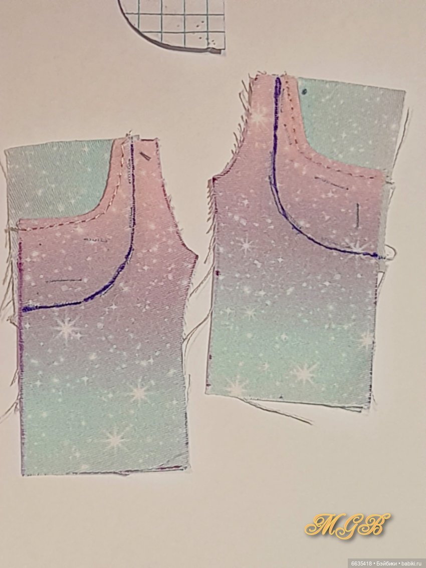 МК «Упрощённый метод формирования карманов при пошиве изделий с карманами с подкройным бочком» (фото 6)