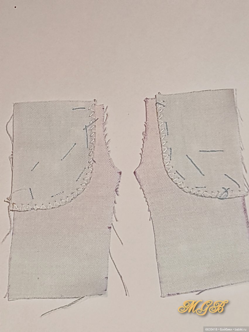 МК «Упрощённый метод формирования карманов при пошиве изделий с карманами с подкройным бочком» (фото 5)