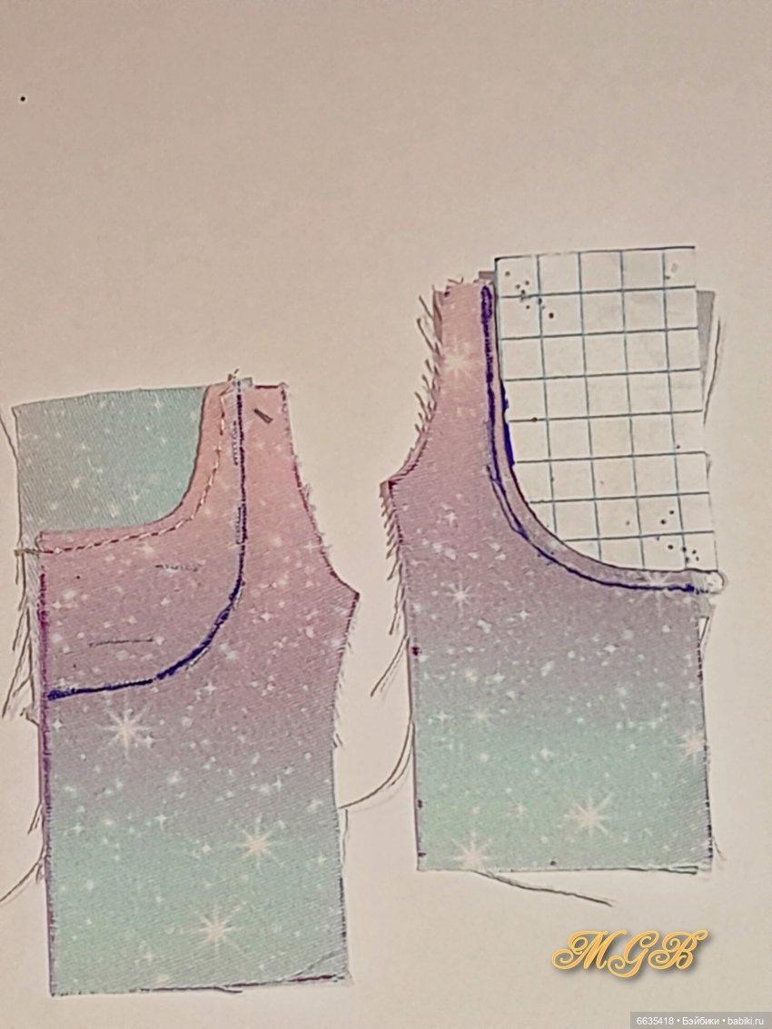 МК «Упрощённый метод формирования карманов при пошиве изделий с карманами с подкройным бочком» (фото 7)