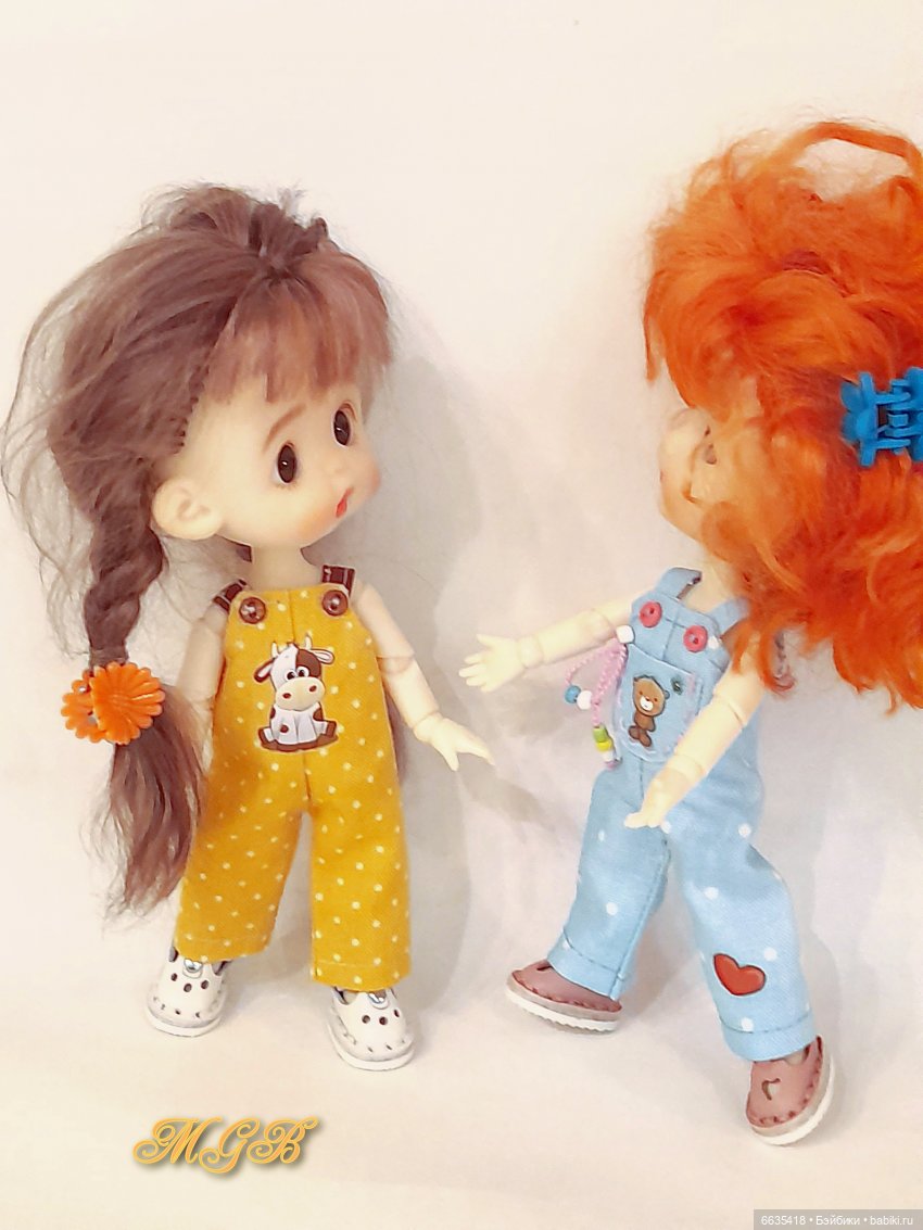 «Давай снова дружить»… — Куклы Baboliy (Баболи (фото 8)