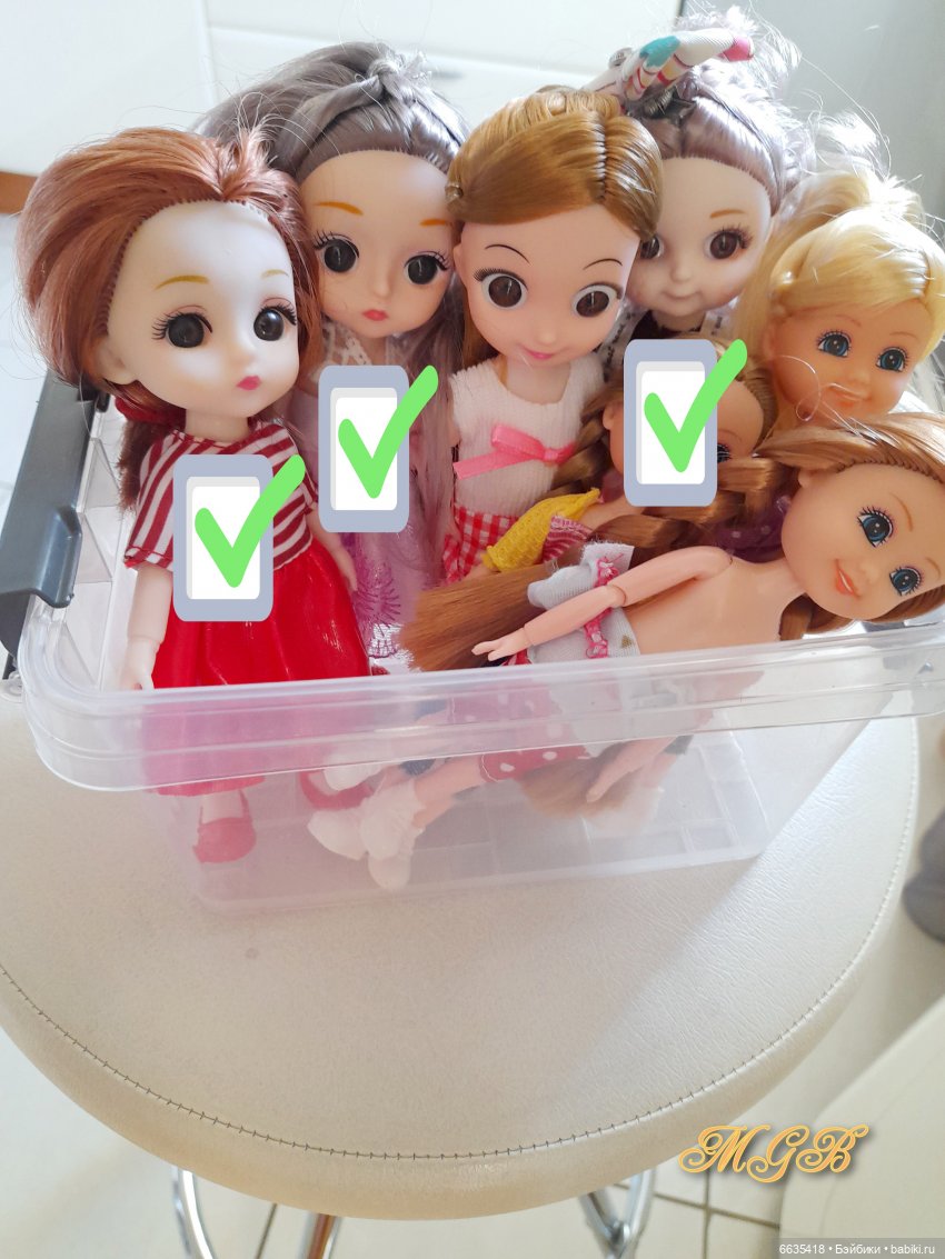 Преображение моих куколок Баболи на старых телах