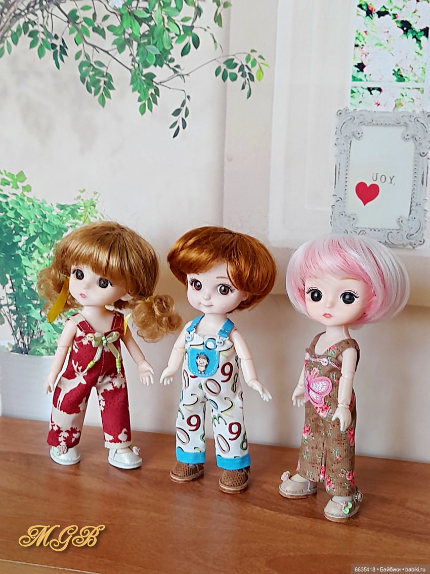 Преображение моих куколок Баболи на старых телах (фото 10)