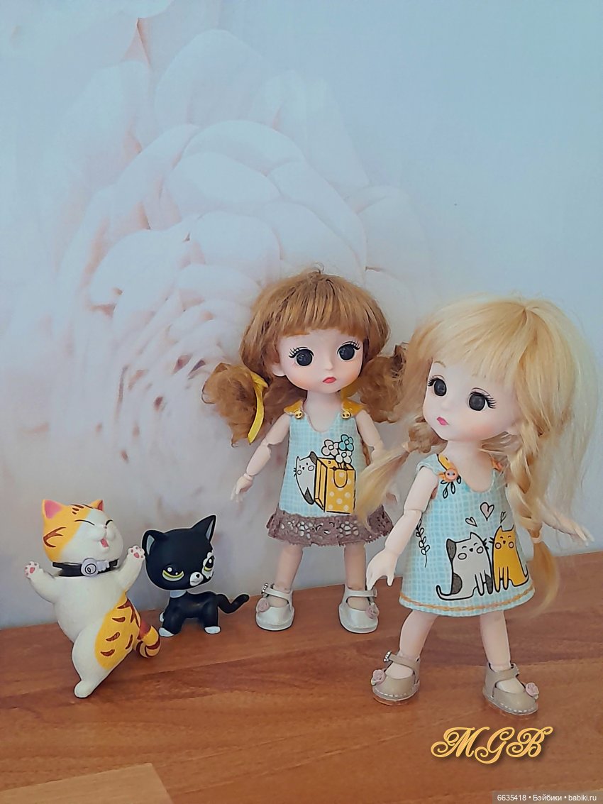 МК «Цельнокроенный сарафанчик и последовательность операций по его пошиву для кукол БАБОЛИ ( на «старых» телах) (фото 8)