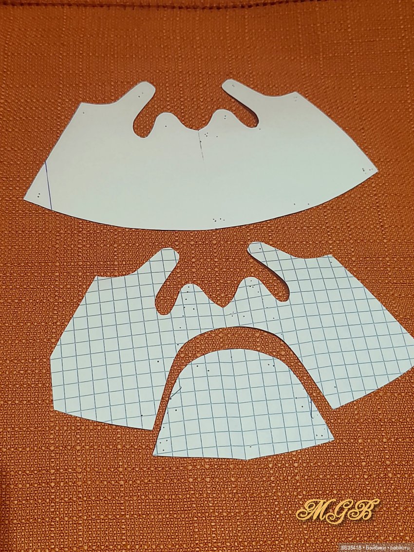 Дизайнерские приёмы при пошиве одежды для кукол (фото 9)