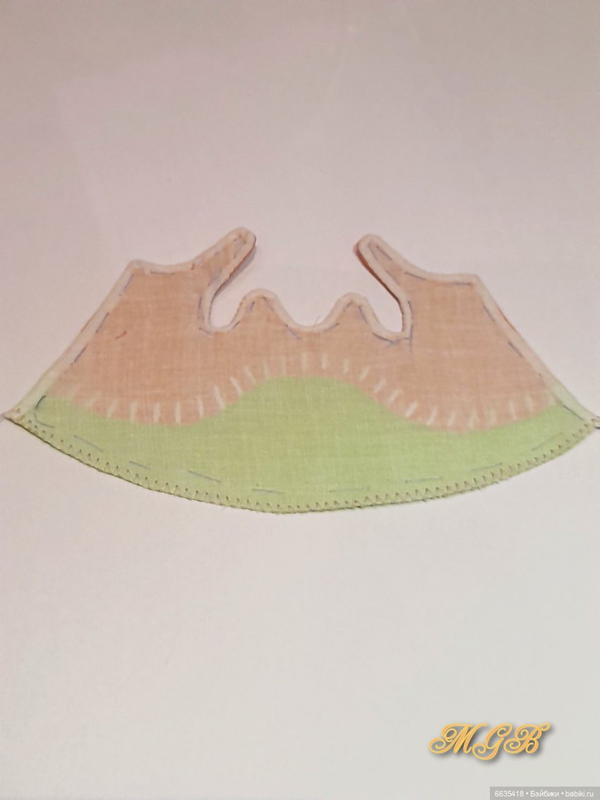 Дизайнерские приёмы при пошиве одежды для кукол (фото 6)