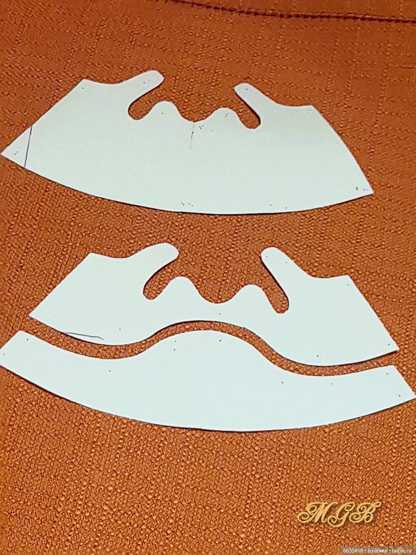 Дизайнерские приёмы при пошиве одежды для кукол (фото 4)