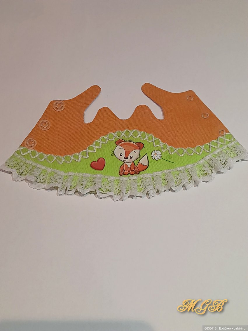 Дизайнерские приёмы при пошиве одежды для кукол (фото 7)