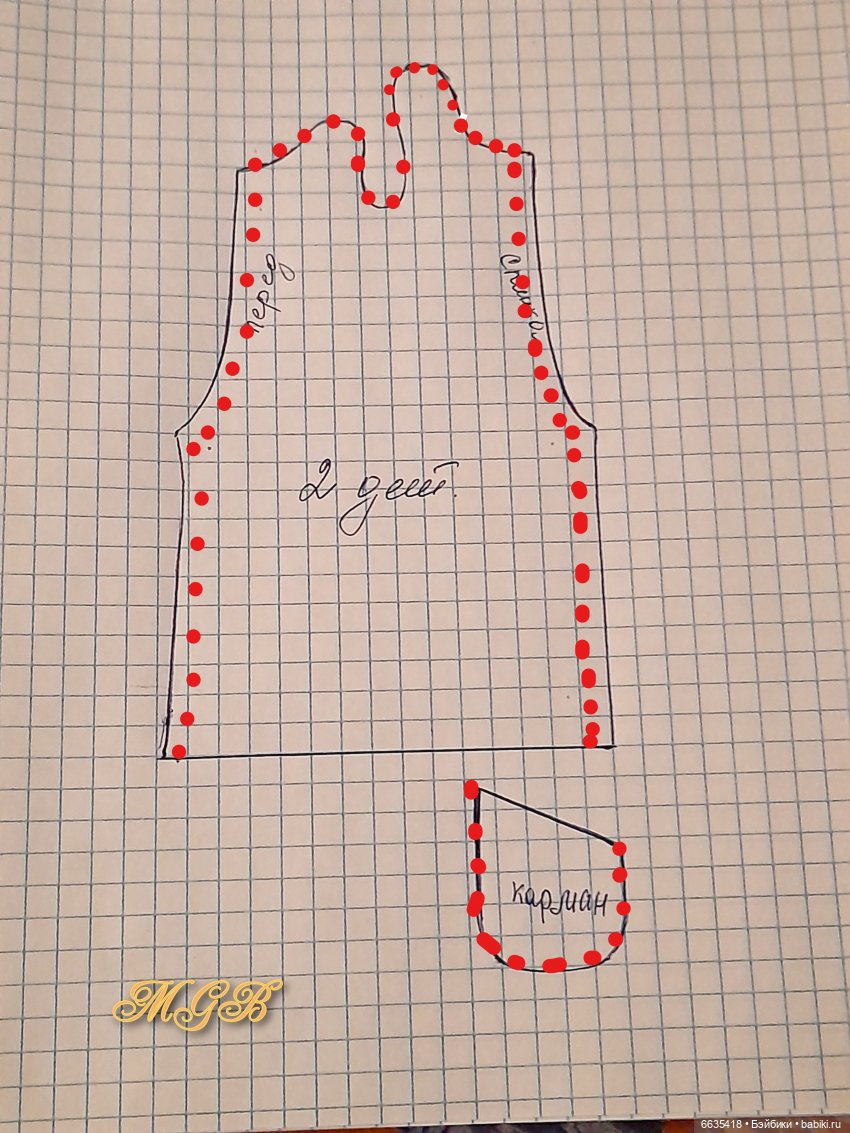 МК «Комбинезончики для кукол Баболи («старые» тела). Вариант первый (фото 3)
