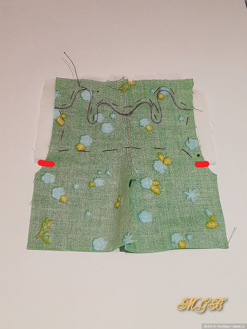 МК «Комбинезончики для кукол Баболи («старые» тела). Вариант первый (фото 10)