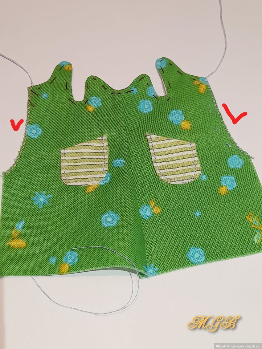 МК «Комбинезончики для кукол Баболи («старые» тела). Вариант первый