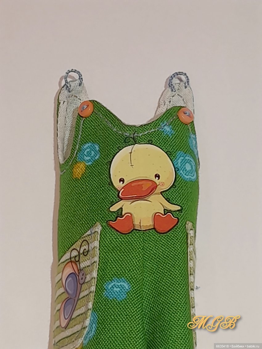 МК «Комбинезончики для кукол Баболи («старые» тела). Вариант первый