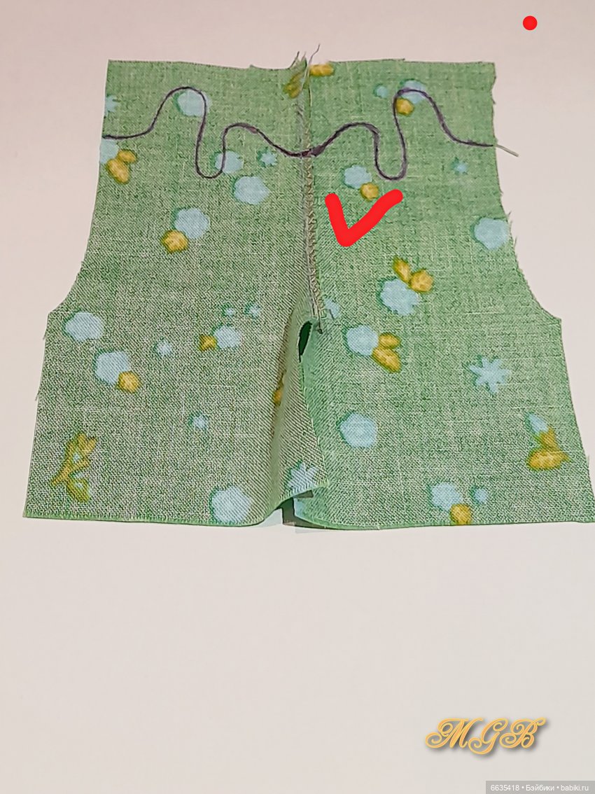 МК «Комбинезончики для кукол Баболи («старые» тела). Вариант первый (фото 8)