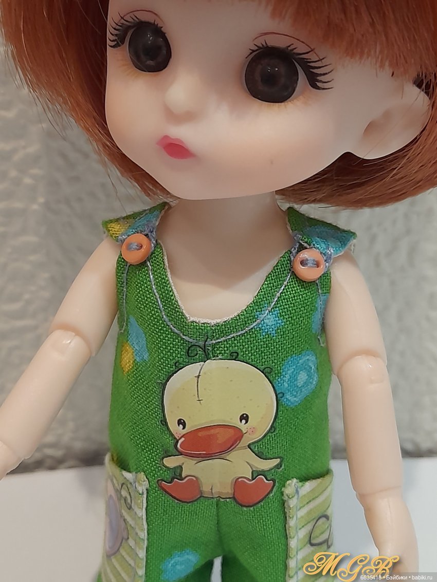 МК «Комбинезончики для кукол Баболи («старые» тела). Вариант первый