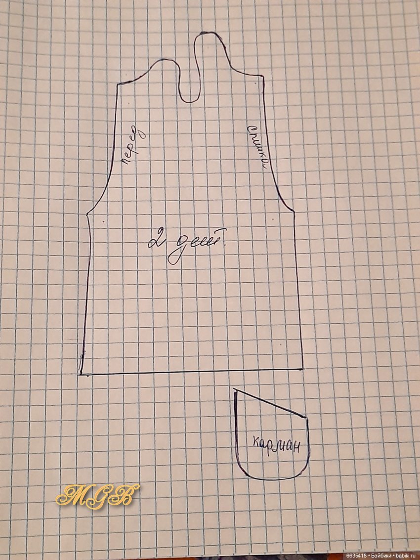 МК «Комбинезончики для кукол Баболи («старые» тела). Вариант первый (фото 2)