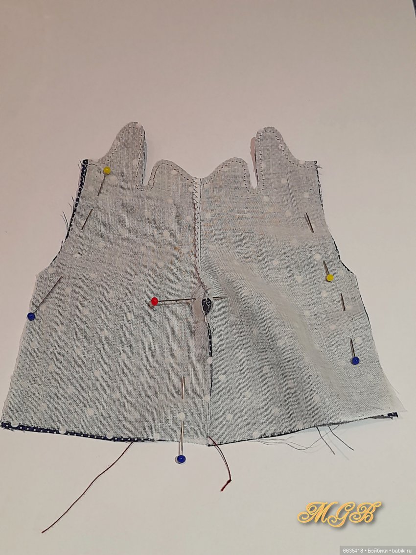 МК «Комбинезончики для кукол Баболи («старые» тела). Вариант второй