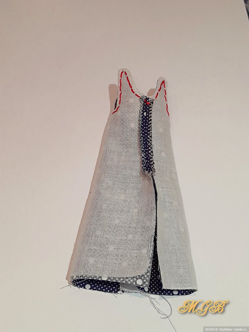 МК «Комбинезончики для кукол Баболи («старые» тела). Вариант второй