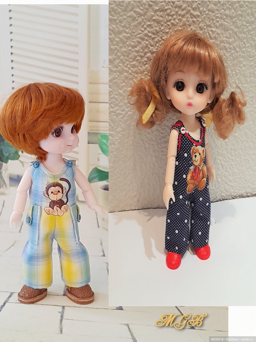 МК «Комбинезончики для кукол Баболи («старые» тела). Вариант второй